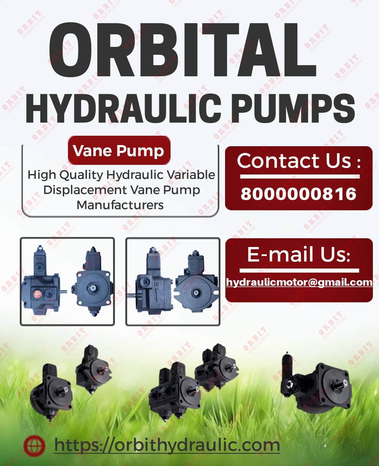 VCM-SFN-15C-10 Compact Variable Displacement Vane Pump With Check Valve